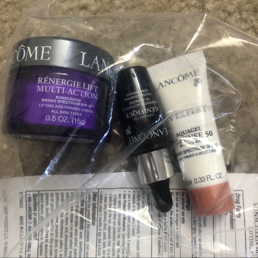 NWT Lancôme deluxe travel size set 3 NEW